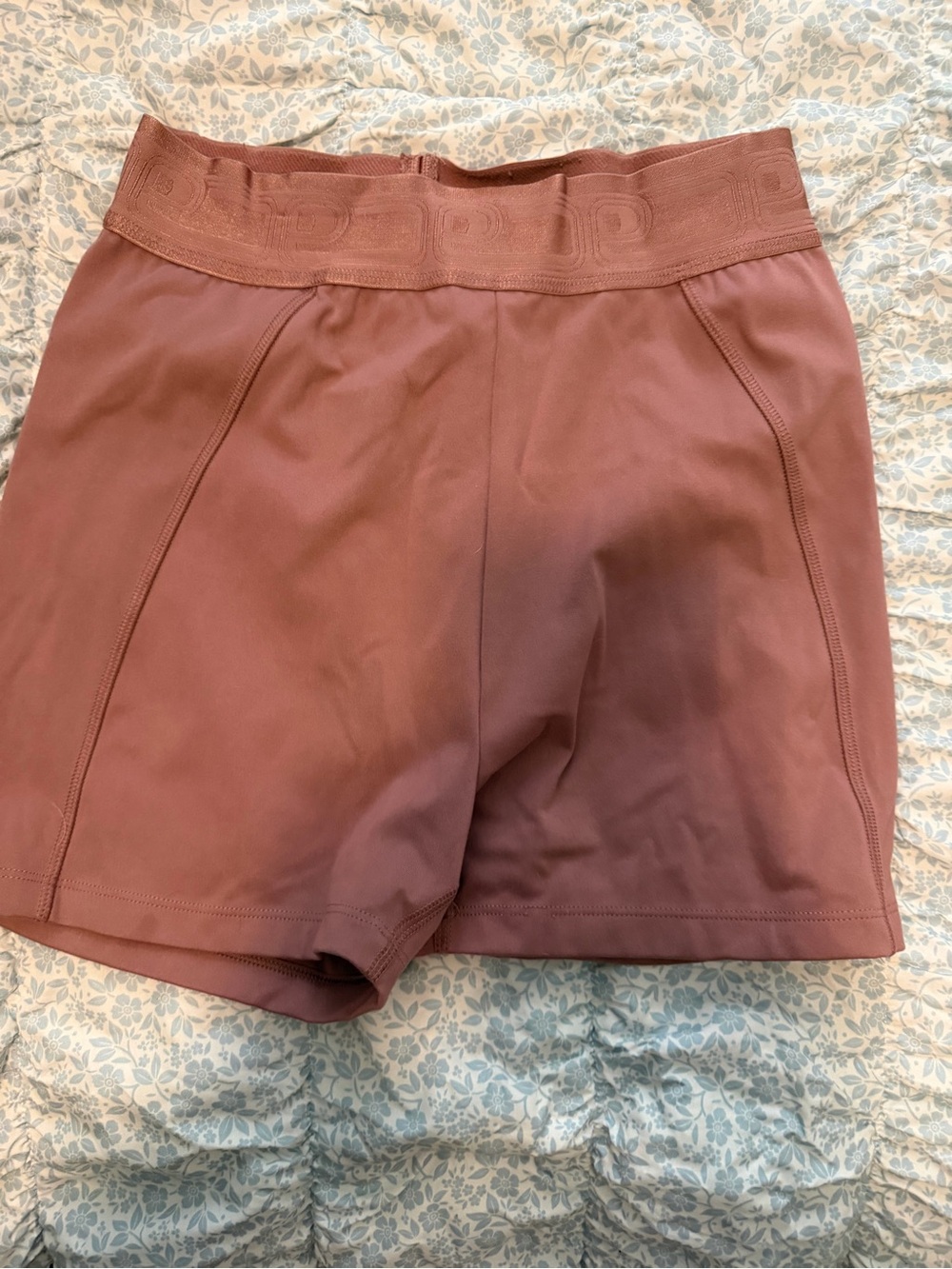 PINK Victoria's Secret High-Rise Athletic Shorts in Mauve